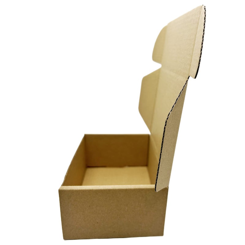 Yzjcafriz 6x4x2.2 Inches Small Shipping Boxes 50 Pack Corrugated Cardboard Packaging Business Moving Mailing Box - Image 4